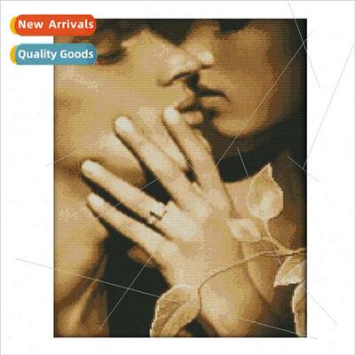 Europe handmade thread embroidery full embroidery temptation