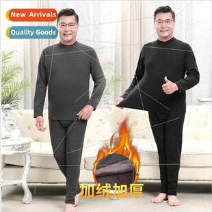 underwear thermal thickened padded age Winter middle men
