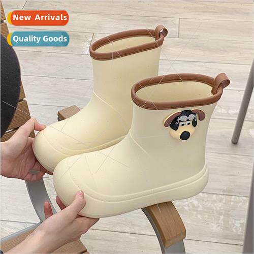 Four seasons general fun cartoon puppy waterpromid-calf rain