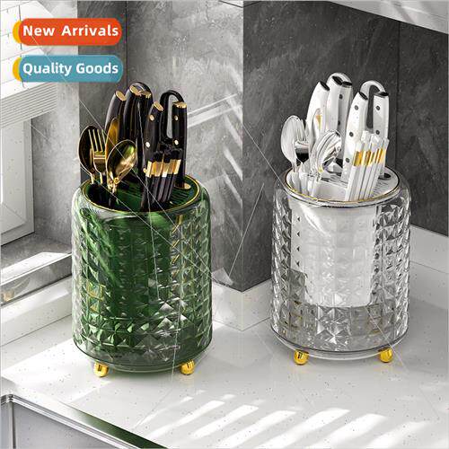 Kchen rotating knife rack shelf countertop multifunctional k