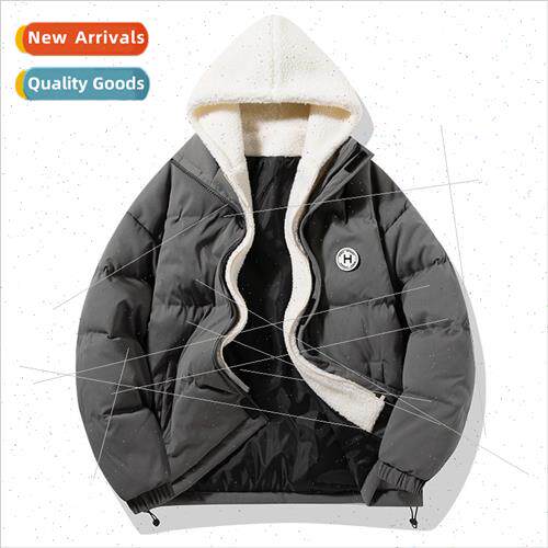 Cotton men jacket 2023 new thickened nd top men winter hoode