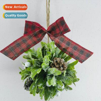 New Christmas wreath Christmas staircase indoor wreath hangi