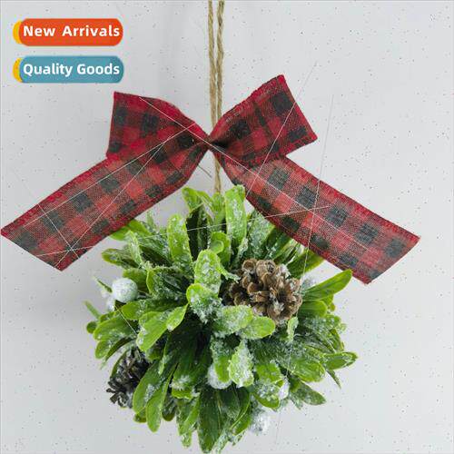 New Christmas wreath Christmas staircase indoor wreath hangi