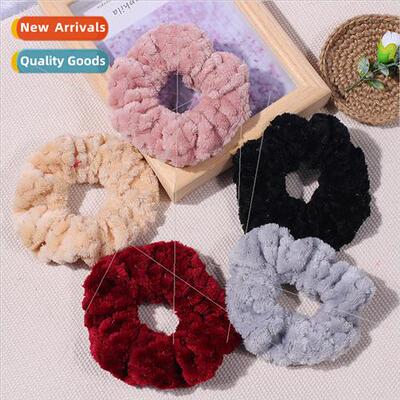 ins new cute colourful plush hair blamb wool hundred big int