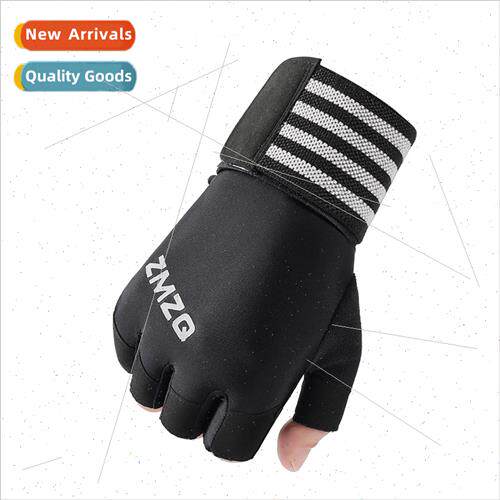 Fness gloves mens half finger sports cycling running outdoor