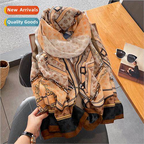 new cotton linen scarf female winter Korea  hundred wh fall