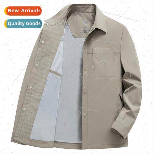 Dad spring jacket middle-aged men spring fall jacket 50 year