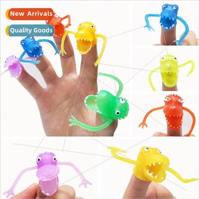 Plastic Dinosaur Finger Puppets Finger Cases Storytelling Mi