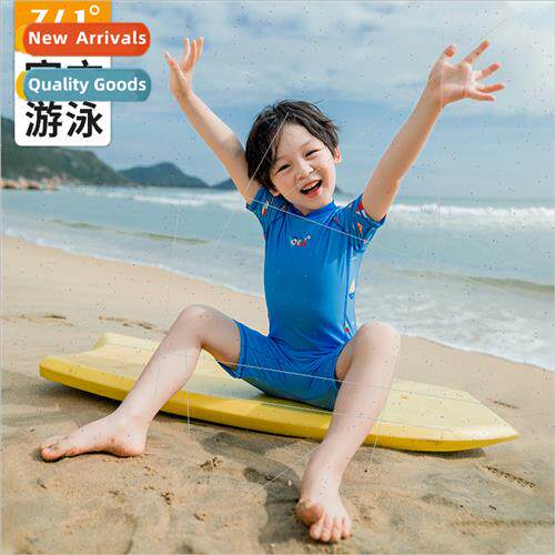 Swimsu children 2023 new male one-piece cute kids toddler mi