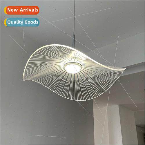 Scandinavian simple modern creative lotus leaf lamp transpar