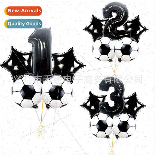 Soccer theme birthday party decoration balloon 32 inch figur