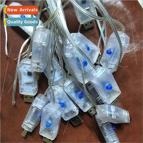 led flashing lights string lights full sky star usb remote c