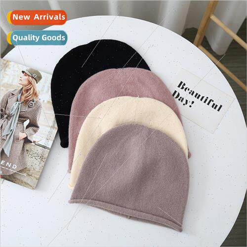 Hat autumn winter female Korea  knted wool cap casual warm p