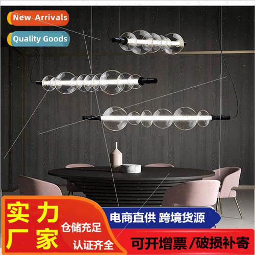 mple long strip light cafe bar colorful lamps lanterns bar g