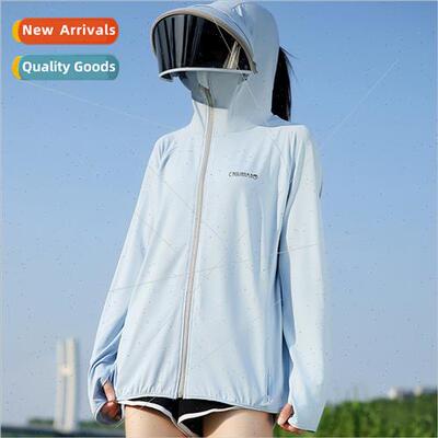 Sunscreen clothing women summer thin 2023 new breathable ant