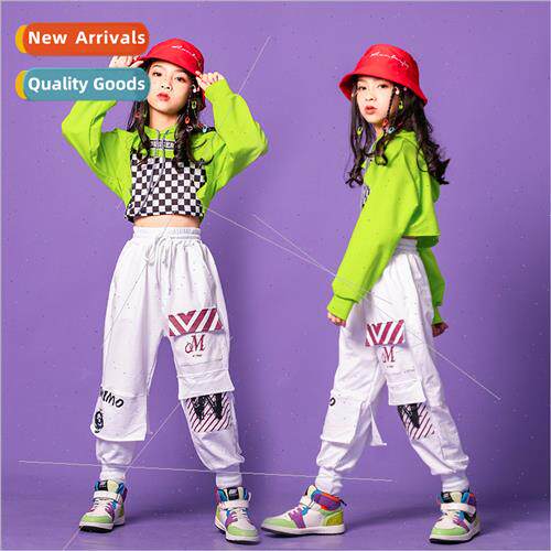 Girls Hip Hop Set Dance  Children Jazz Clothing Girls Dancew