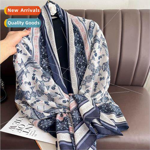 lk scarf winter thin hching shawl geometric spring fall scar
