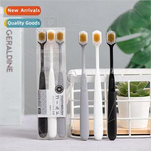 bristles wide women toothbrush cou men soft adult Japan head