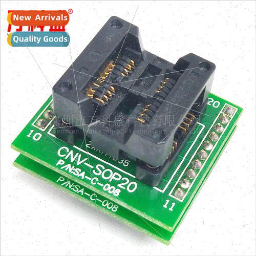High Qualy SOP8 Wide Body IC Test Block Burn-in Block Progra