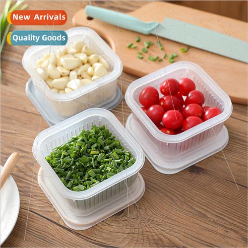 Kchen household ginger and garlic storage box refrigerator f