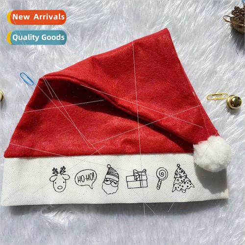 Christmas Hats Children Adult Christmas Hats Red Mini Cartoo