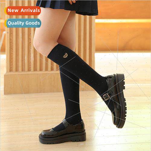 Knee socks women fall thin college micro-pressure thin JK so