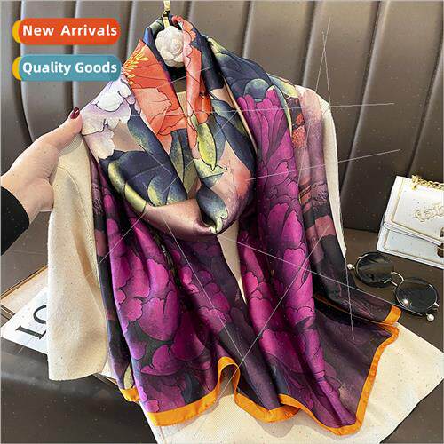 Spring Autumn Chinese retro floral cranes temperament simula