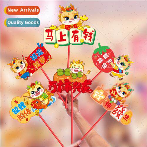 New Year Creative HRaised Desktop Decoration Fortune Decorat