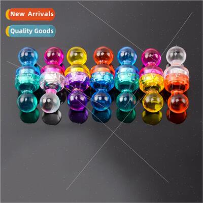Magnetic Pegs 11*17mm Transparent Small Colorful Magnetic Pe