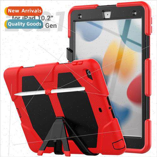 Fits 2019 2020适用Apple iPad 10.2-inch Silicone Case Triple