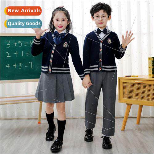 Elementary school students spring and fall school unims kind