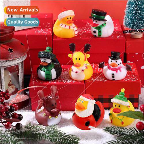 Christmas Blind Box Countdown Rubber Duck Christmas  Set Adv
