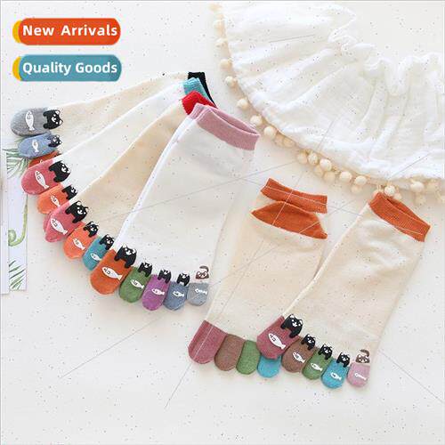 Four seasons Korea  ladies cotton socks personalized cartoon