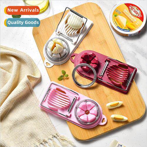 Japan Multifunctional Egg Slicer Dual Head Egg Slicer 2-in-1