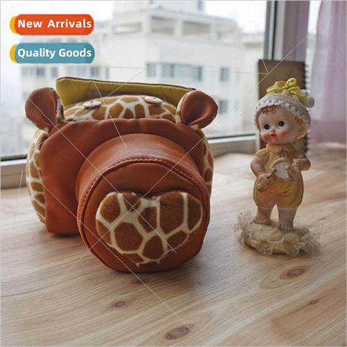 Cute Plum Buckle Giraffe DSLR Camera Bags Camera Bags Digal