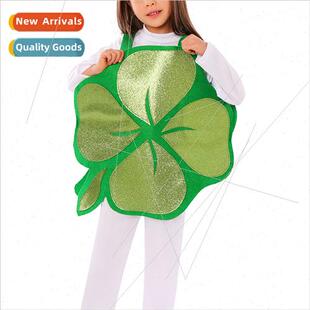 Ireland St. Patricks Day Shamrock Cowl Kids School Holiday P