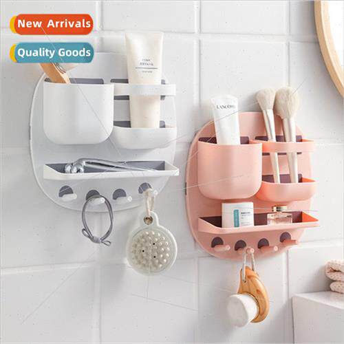 Wall-mounted organizer no punch bathroom kchen cabinet door