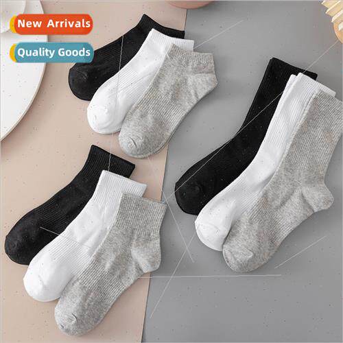 Whe socks women spring fall mid-calf cotton socks ins tide b