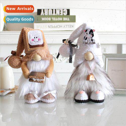 Cow faceless doll doll ornament creative standing posture gn