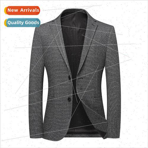 Men Su ThousBird Check Outerwear Autumn Thin Korea Slim Smal