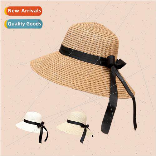 Straw hat female summer Korea  small fresh hat sun hat sunsc