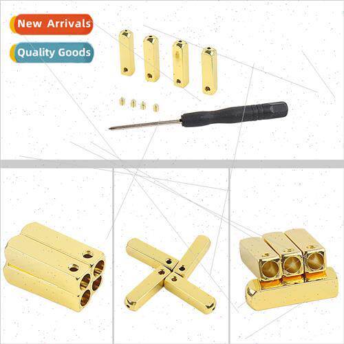 Shoelace Decorations Coconut Small Screw Metal Head DIY Shoe