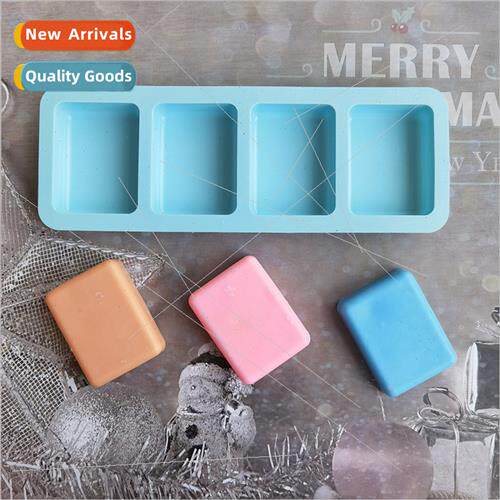 4-bar soap cube 393 silicone mold aromatherapy handicraft ma