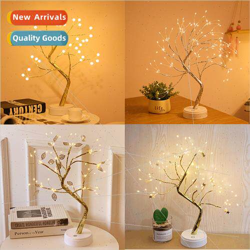 USB battery box dual-use touch swch led copper wire lights b