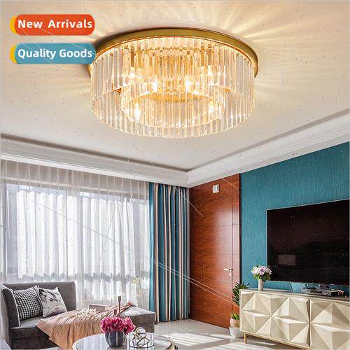 ving room crystal ceiling lamp Scandinavian post-modern mini