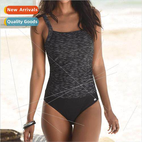 2022 new one-piece swimsu women Europe bikini slim thin tigh