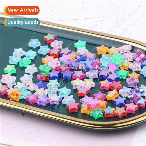 10mm colorful pentagram handmade diy beading materials loose