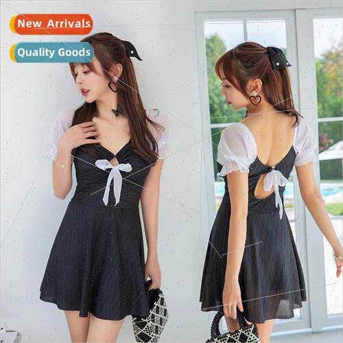 Swimsu Women 2023 new belly-shading thin one-piece skirted s