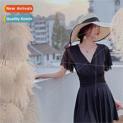 2024 new swimsu female summer advanced sense one-piece skirt