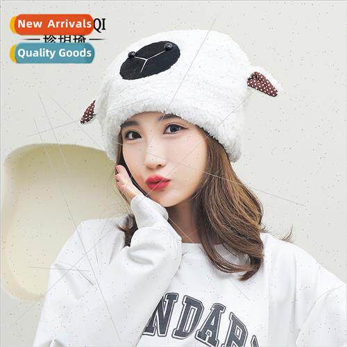 Sheep a sheep hat female winter Japan sweet cute ears warm l